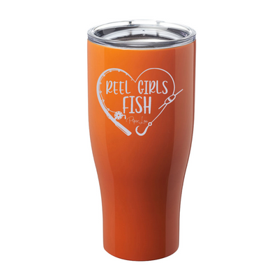 Reel Girls Fish Laser Etched Tumbler