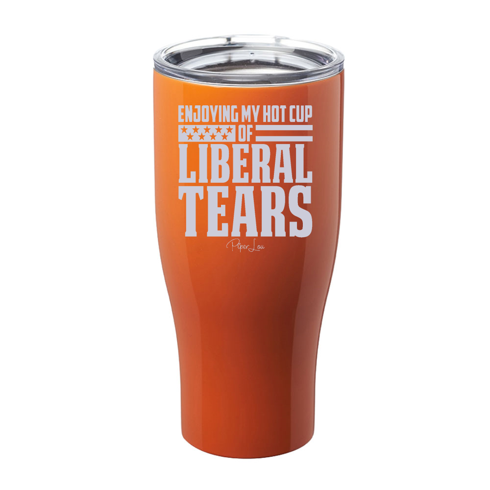 Liberal Tears Laser Etched Tumbler