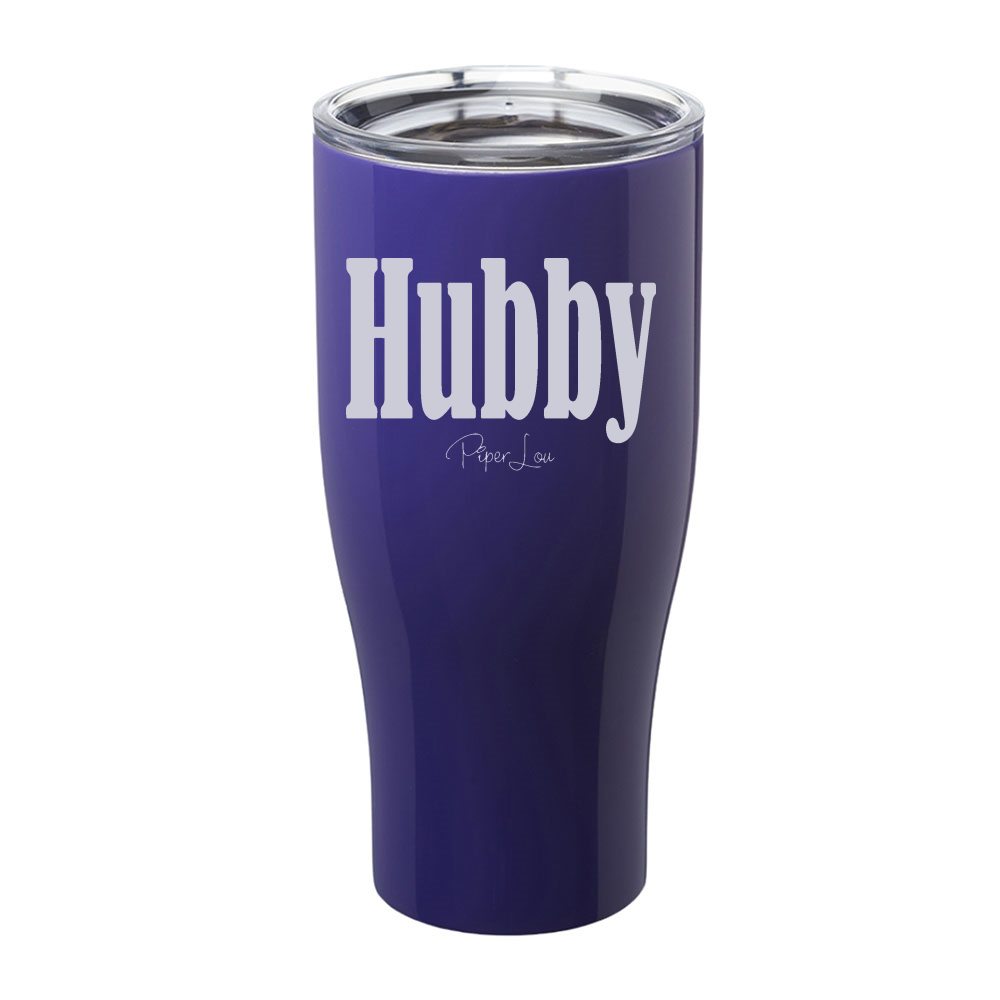 Hubby Laser Etched Tumbler