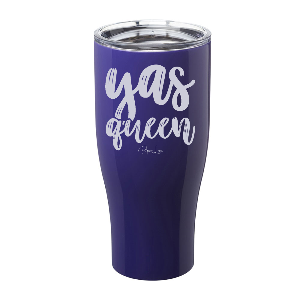 Yas Queen Laser Etched Tumbler