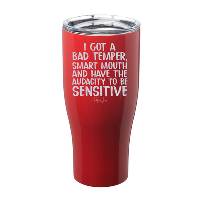 Audacity To Be Sensitive Laser Etched Tumbler