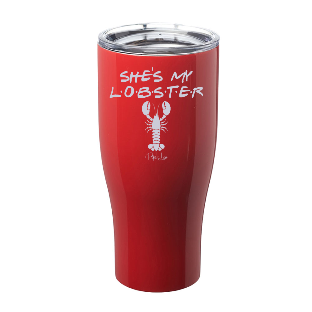 She's My Lobster Laser Etched Tumbler