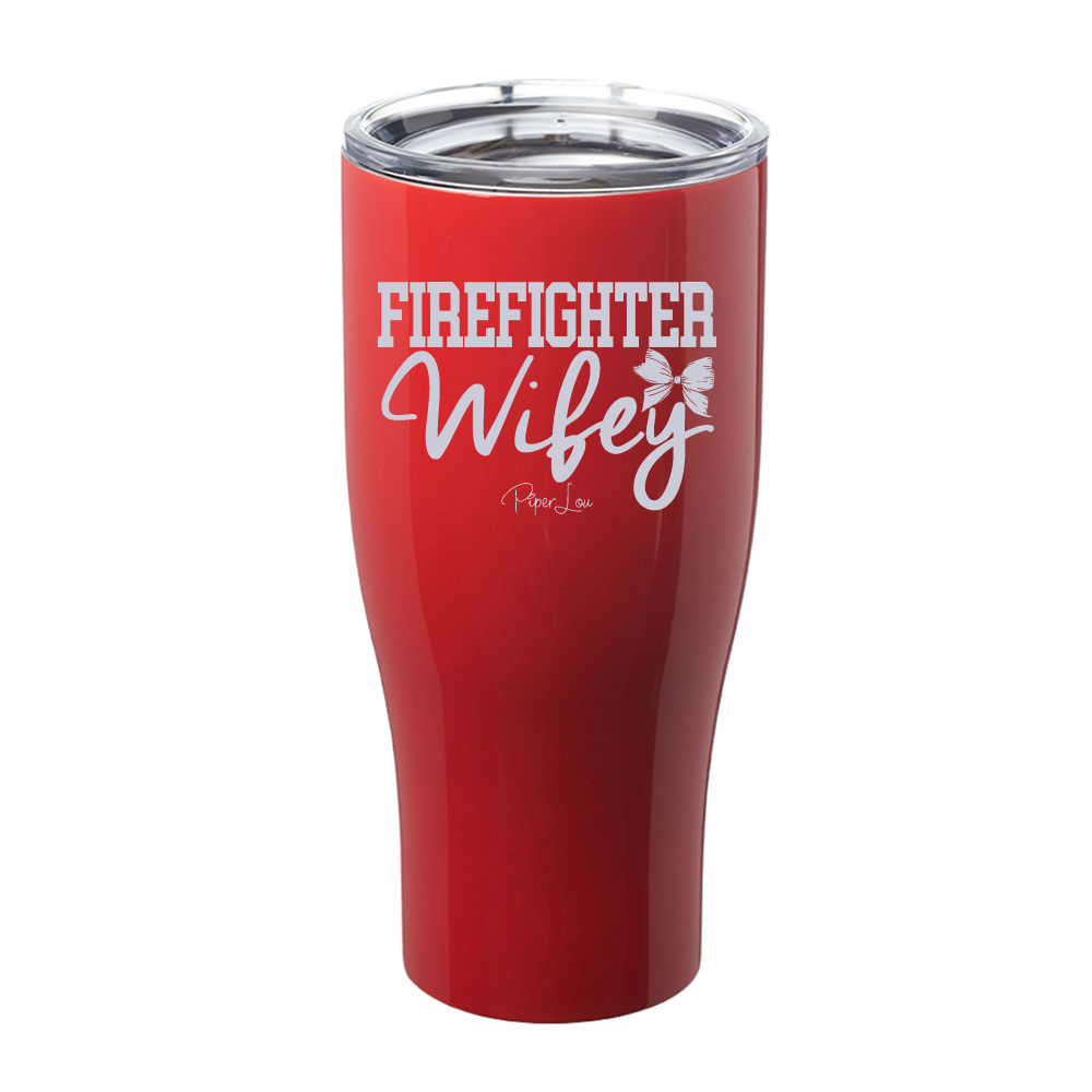 Firefighter Wifey Laser Etched Tumbler