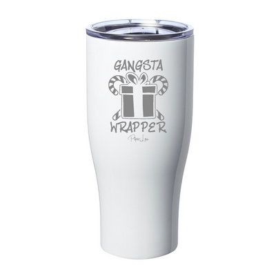 Gangsta Wrapper Laser Etched Tumbler