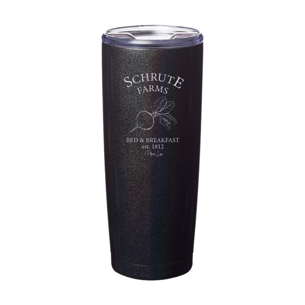Schrute Farms Laser Etched Tumbler