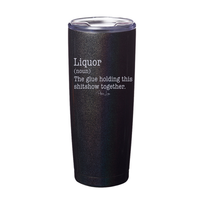Liquor Definition Laser Etched Tumbler