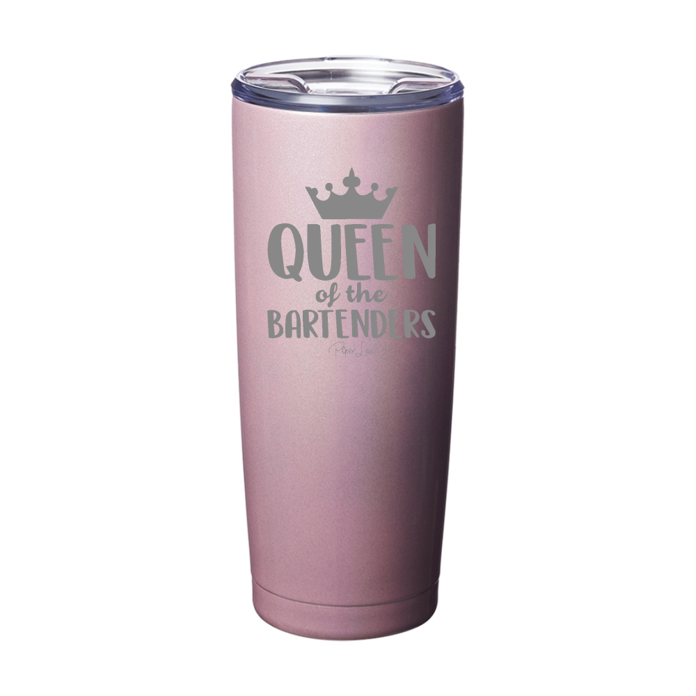 Queen Of The Bartenders Laser Etched Tumbler