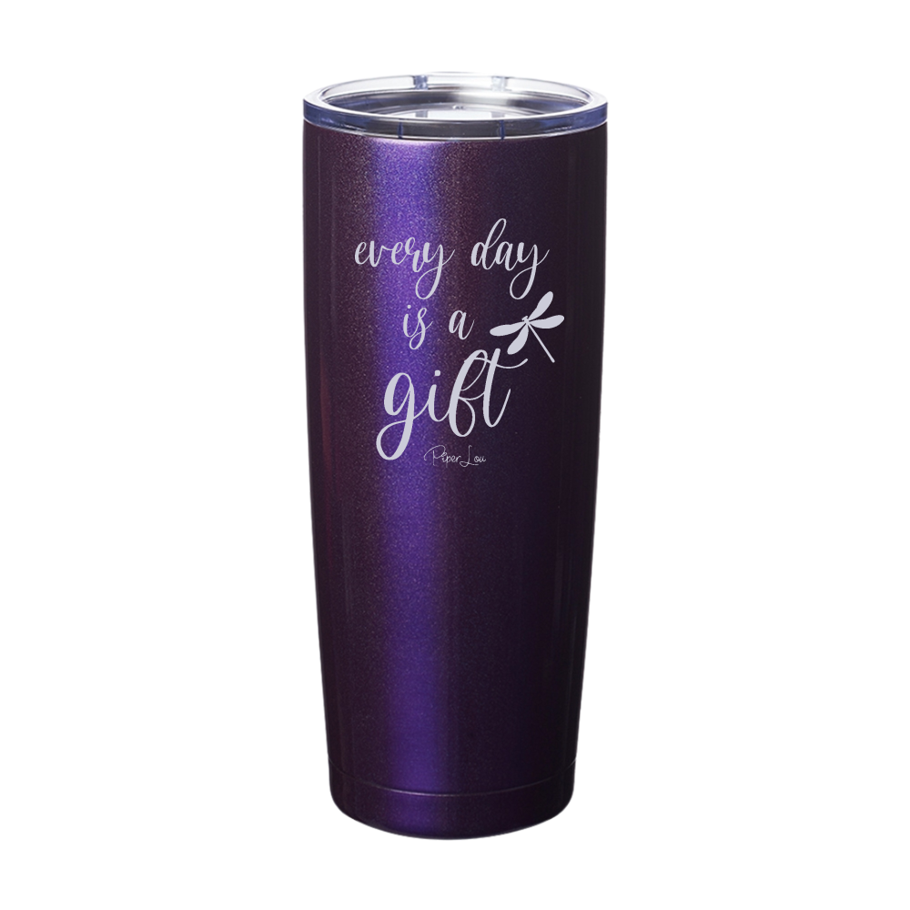 Every Day Is A Gift Laser Etched Tumbler