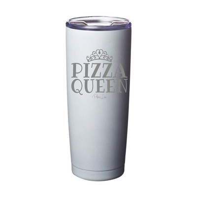Pizza Queen Laser Etched Tumbler