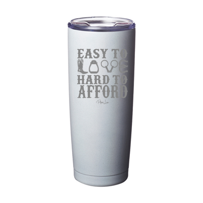 Easy To Love Laser Etched Tumbler