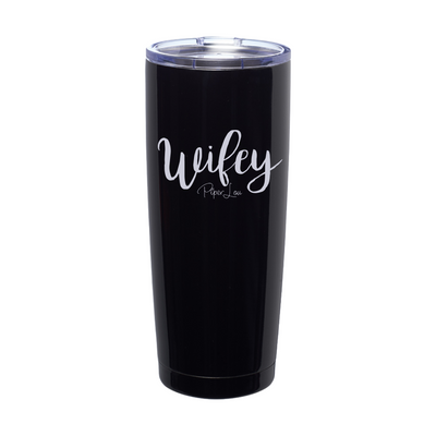 Wifey Laser Etched Tumbler