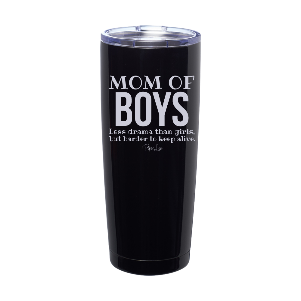 Mom Of Boys (Definition) Laser Etched Tumbler