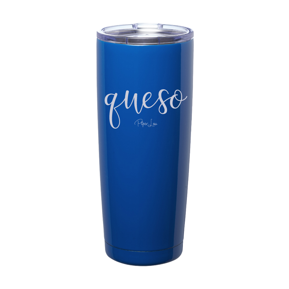 Queso Laser Etched Tumbler