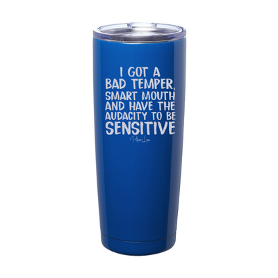 Audacity To Be Sensitive Laser Etched Tumbler