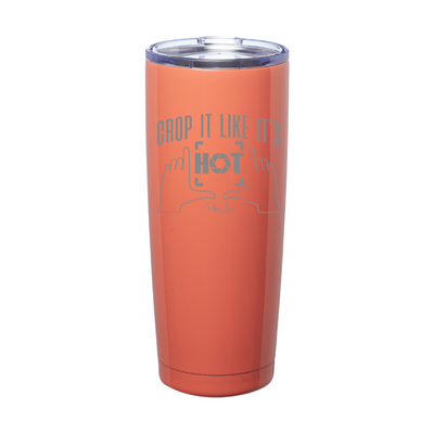 Crop It Like It's Hot Laser Etched Tumbler