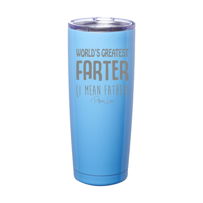 World's Greatest Father Laser Etched Tumbler