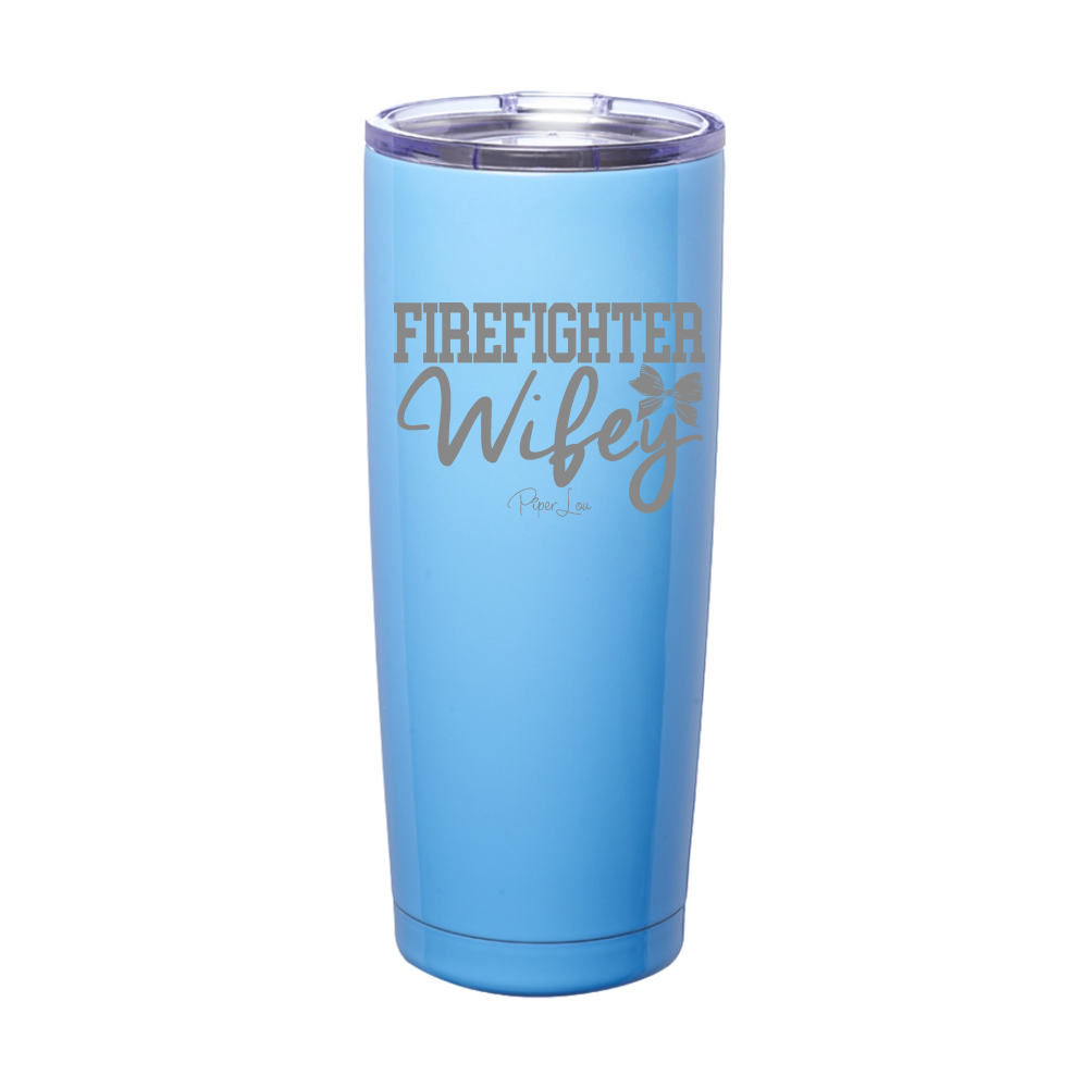 Firefighter Wifey Laser Etched Tumbler