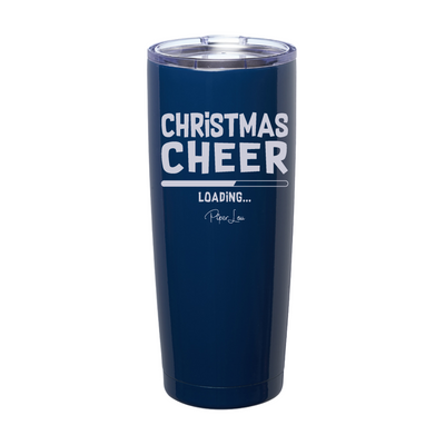 Christmas Cheer Loading Laser Etched Tumbler