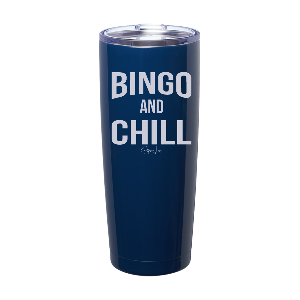 Bingo And Chill Laser Etched Tumbler