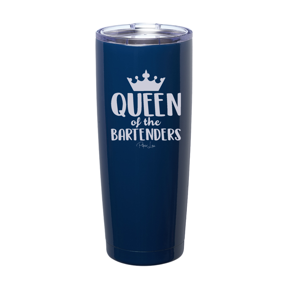 Queen Of The Bartenders Laser Etched Tumbler