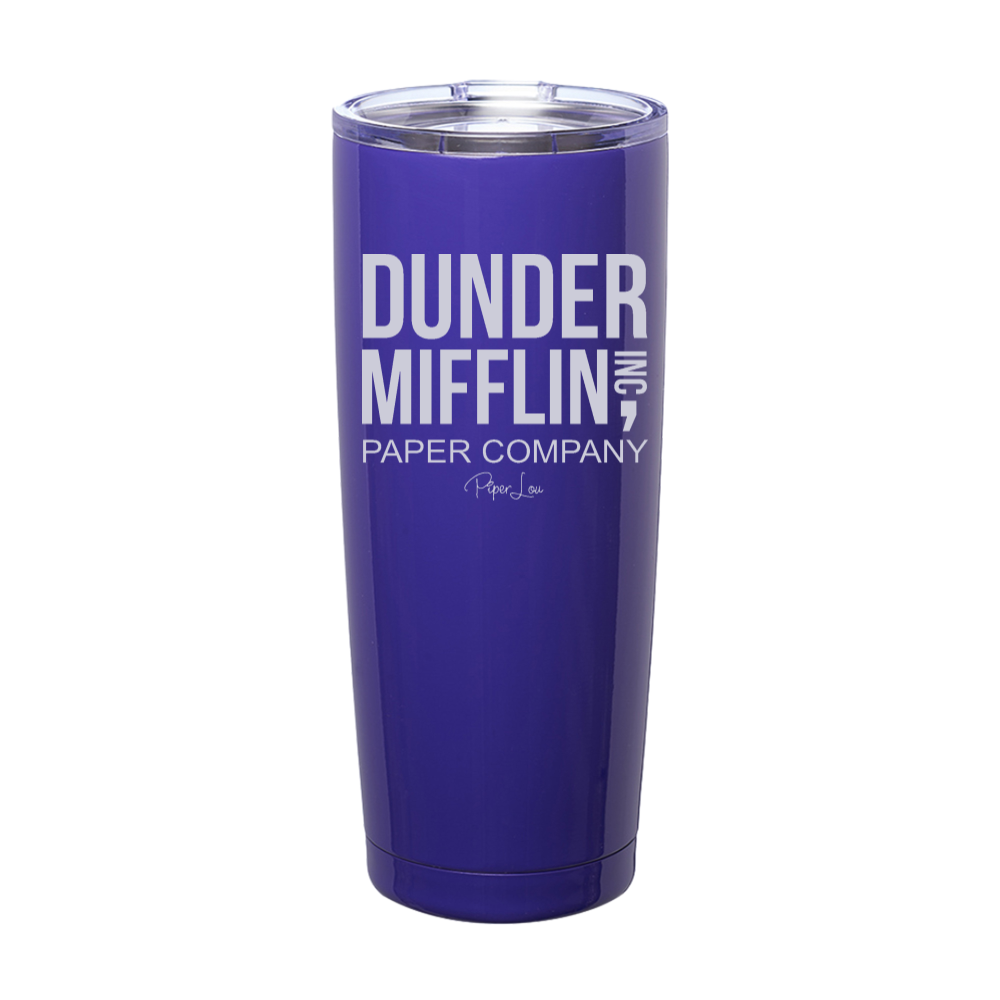 Dunder Mifflin Paper Company Laser Etched Tumbler