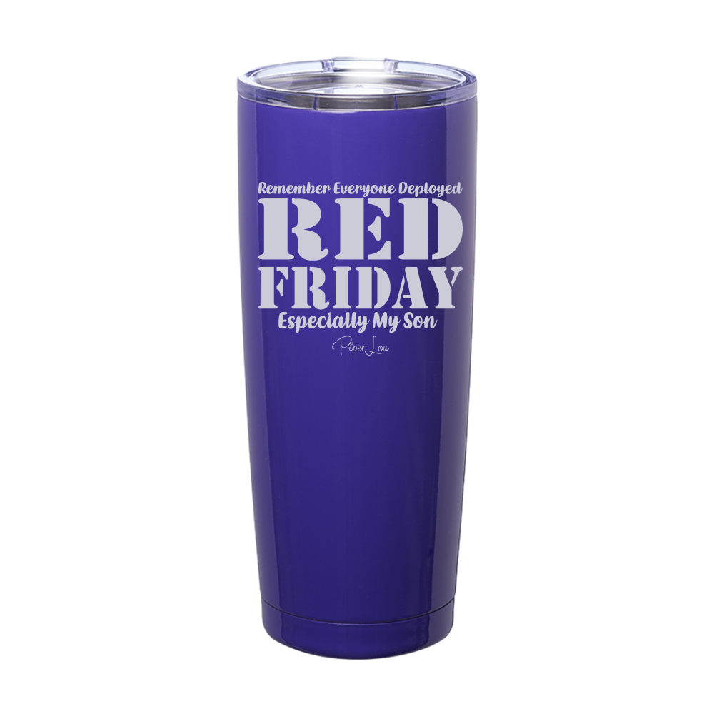 RED Friday | My Son Laser Etched Tumbler