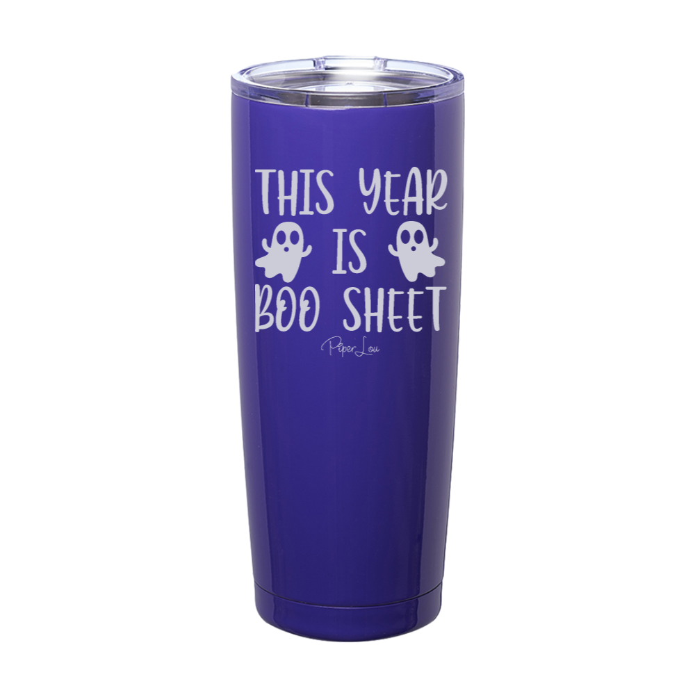 This Year Is Boo Sheet Laser Etched Tumbler