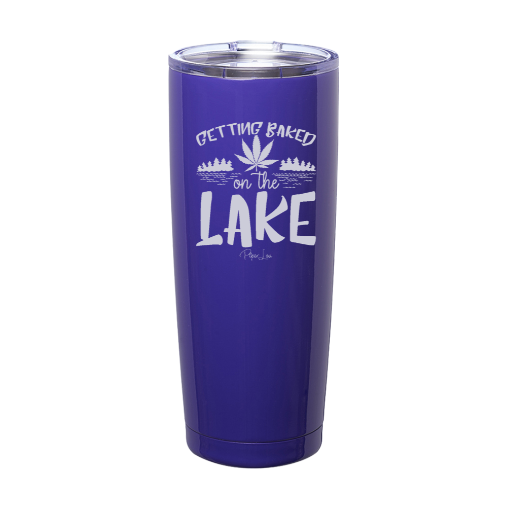 Getting Baked On The Lake Laser Etched Tumbler