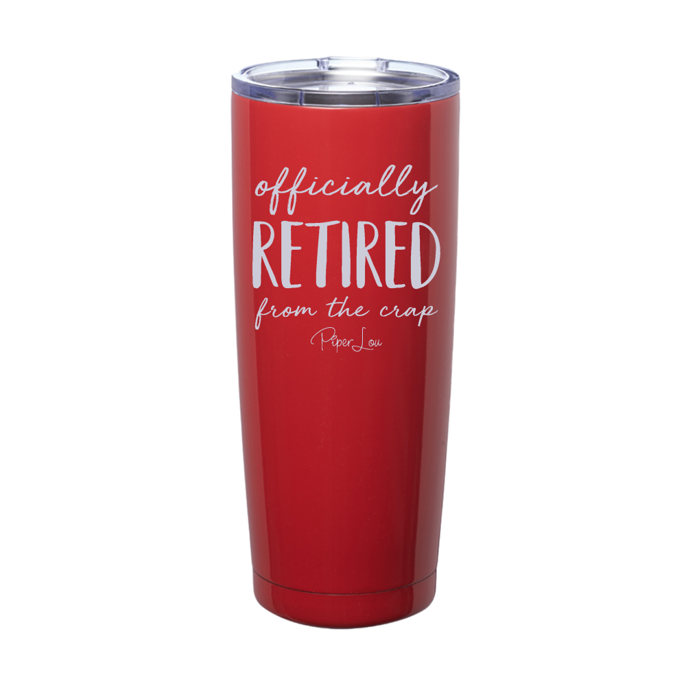Officially Retired Laser Etched Tumbler