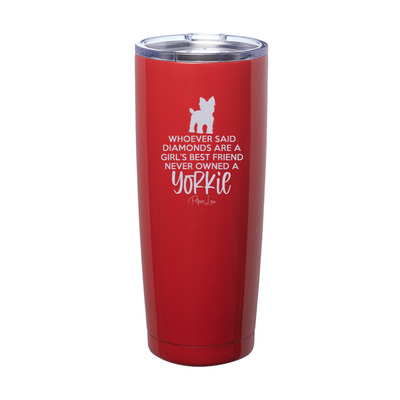 Never Owned A Yorkie Laser Etched Tumbler