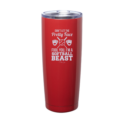 Softball Beast Laser Etched Tumbler