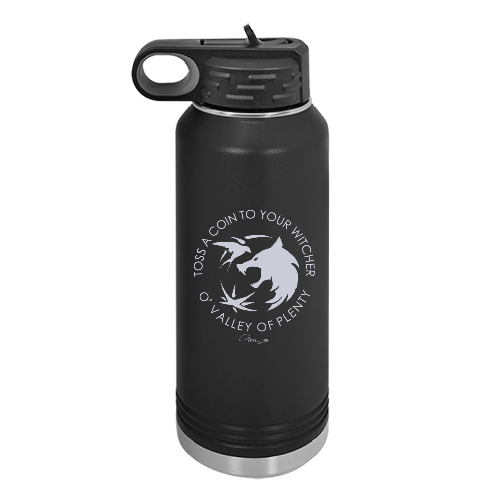Toss A Coin To Your Witcher Water Bottle