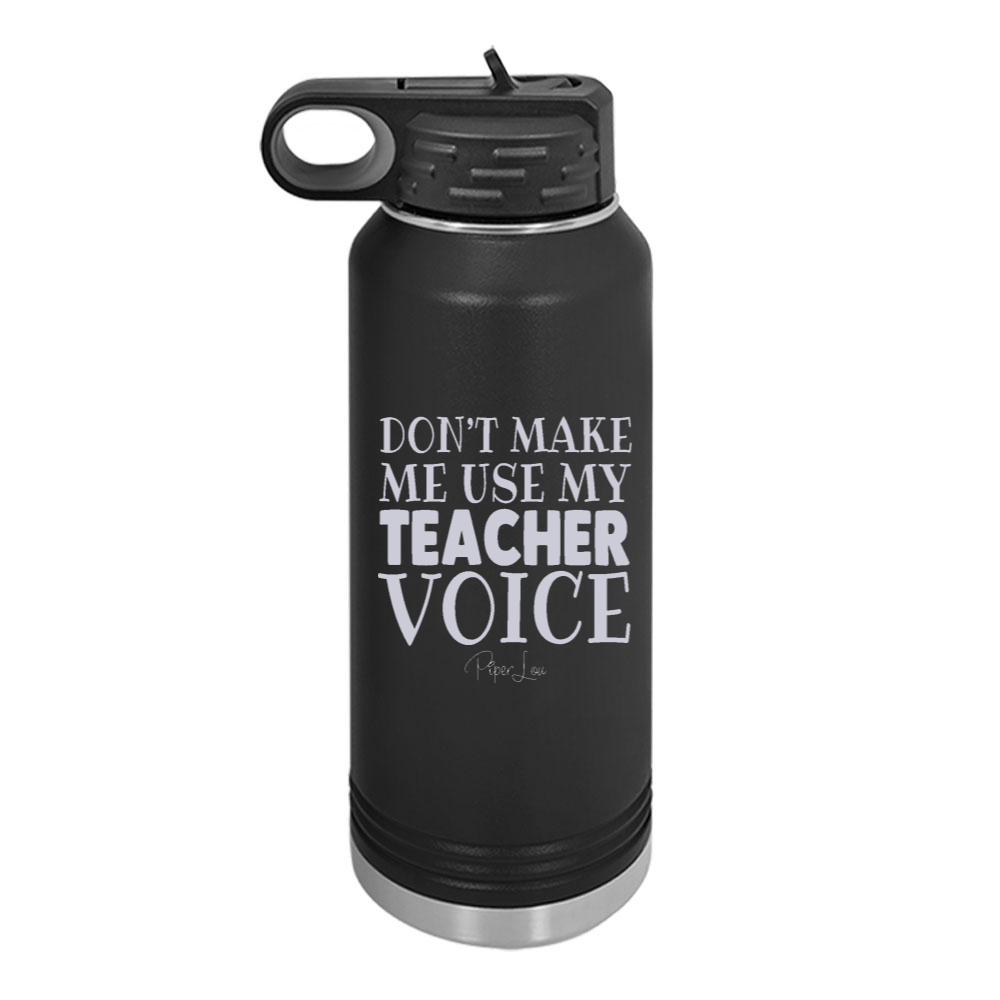 Teacher Voice Water Bottle