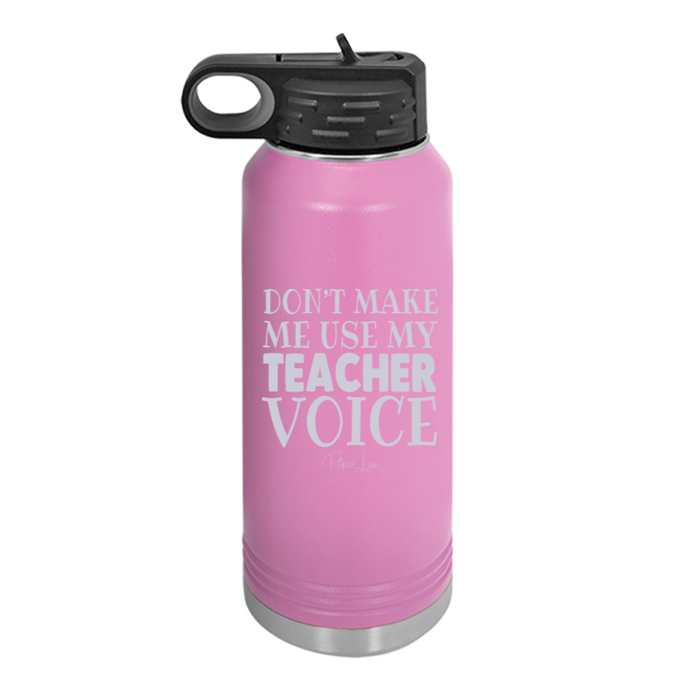 Teacher Voice Water Bottle