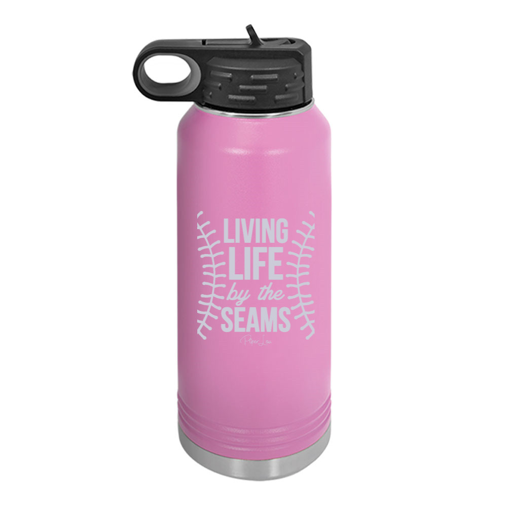 Living Life By The Seams Water Bottle