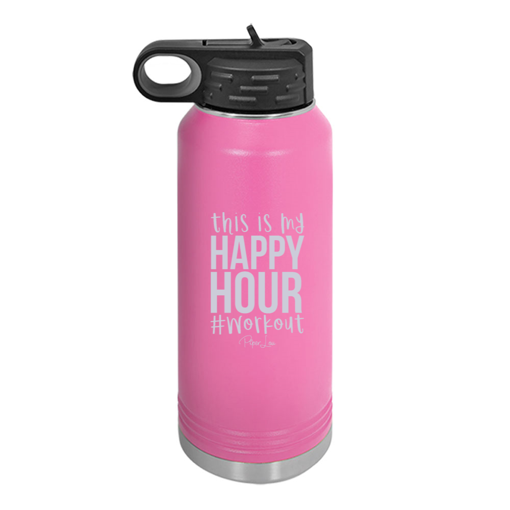 This Is My Happy Hour Water Bottle