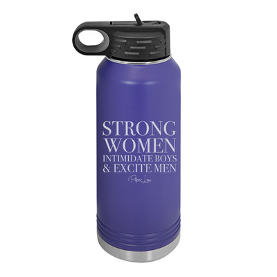 Strong Women Intimidate Boys Water Bottle