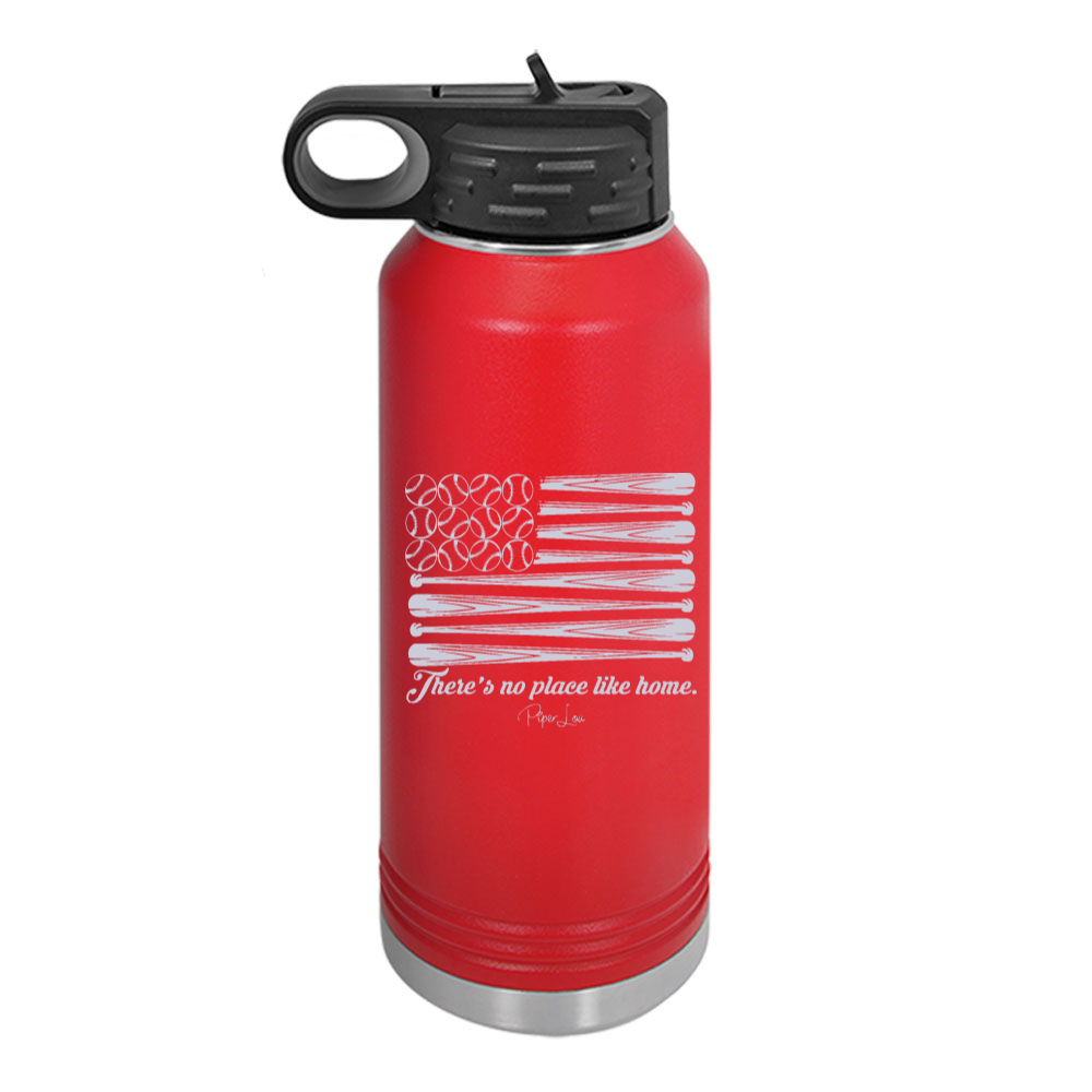 There's No Place Like Home Flag Water Bottle