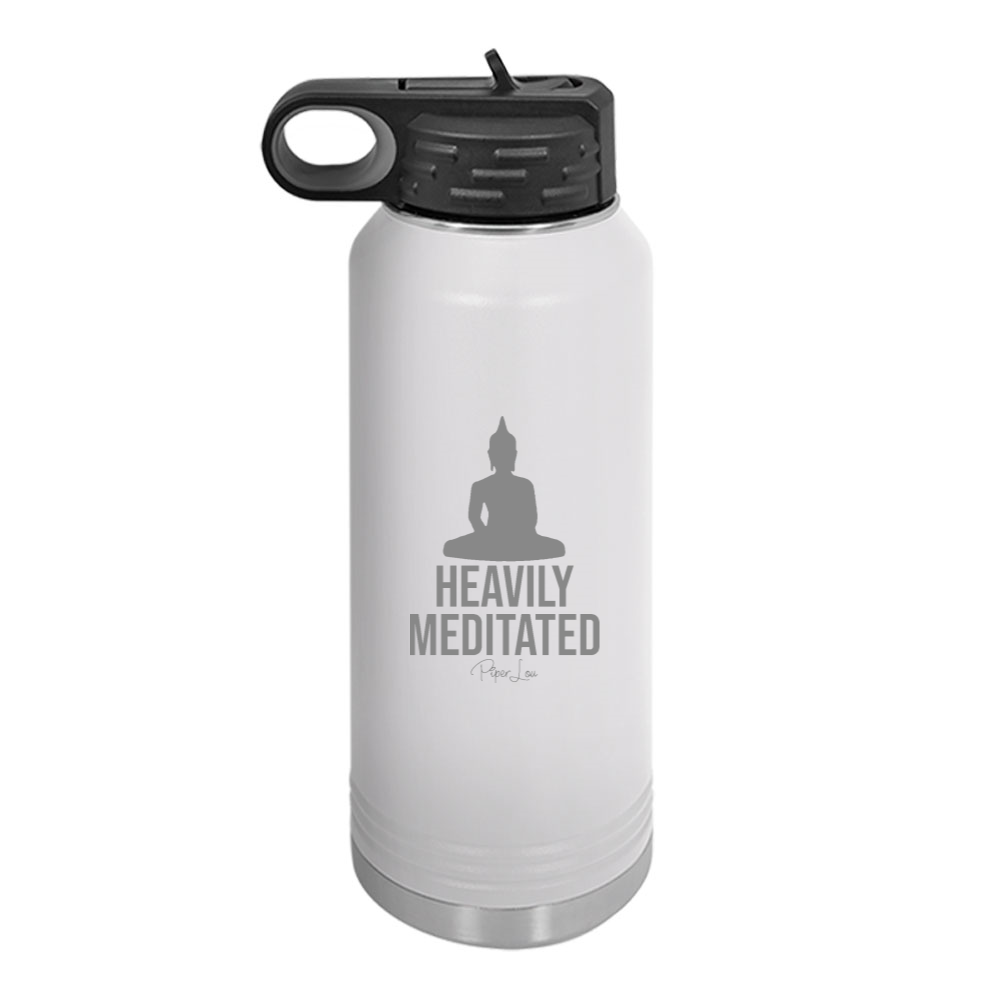 Heavily Meditated Water Bottle