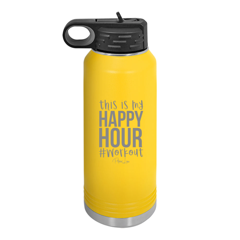 This Is My Happy Hour Water Bottle