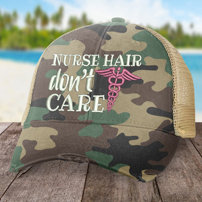 Nurse Hair, Don't Care Hat