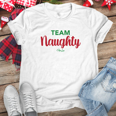 Team Naughty Christmas Raglan (Unisex)