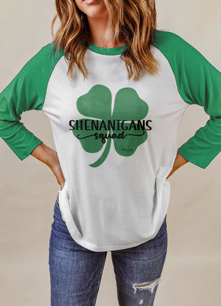 St. Patrick's Day Apparel | Shenanigans Squad Shamrock