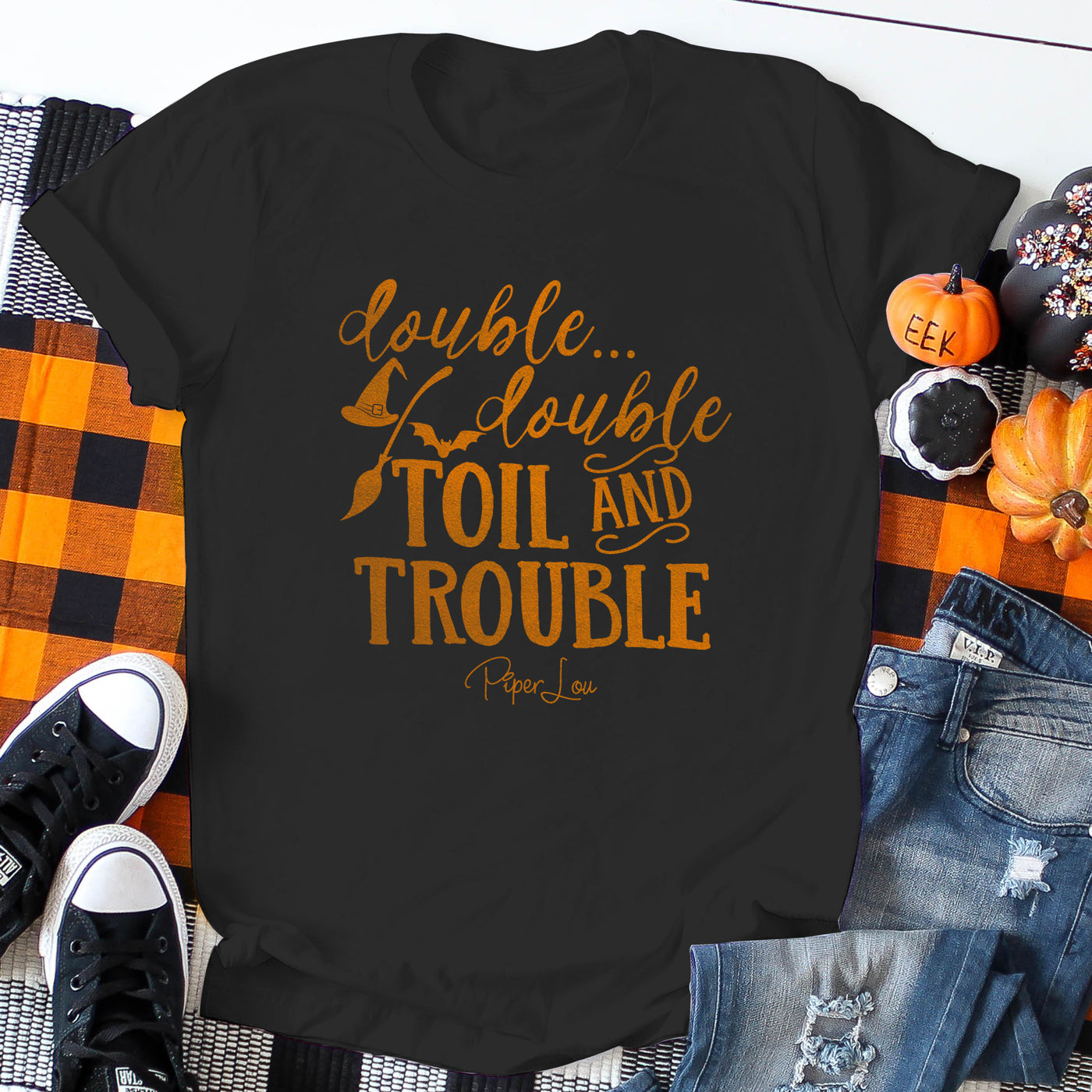 Halloween Apparel | Double Double Toil And Trouble