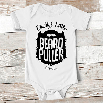 Daddy's Little Beard Puller Baby Onesie