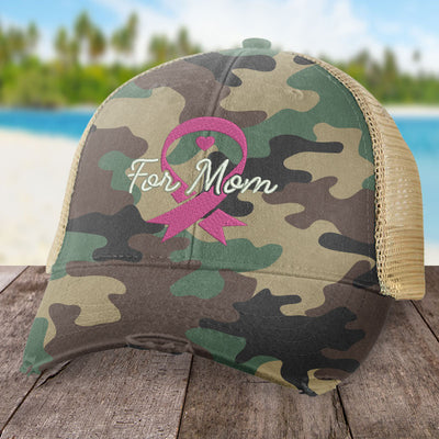 Breast Cancer Mom Hat
