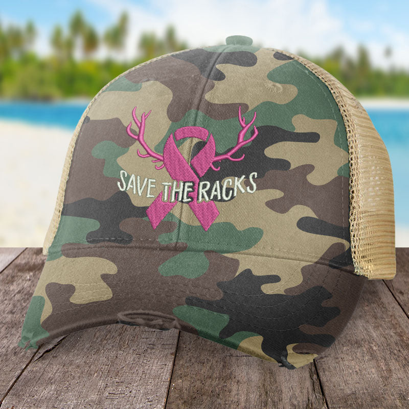 Breast Cancer Save The Racks Hat