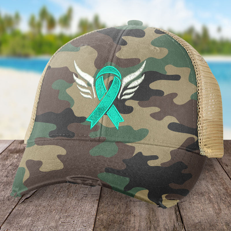 Cervical Cancer Angel Wings Hat
