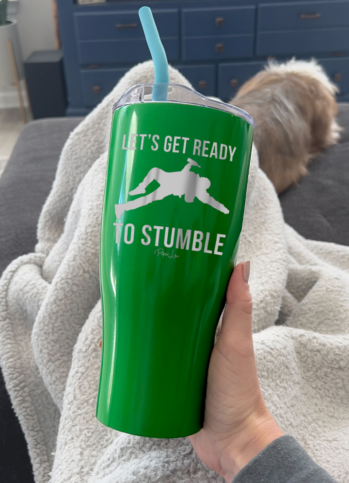 Ready To Stumble St. Patrick's Day Laser Etched Tumbler