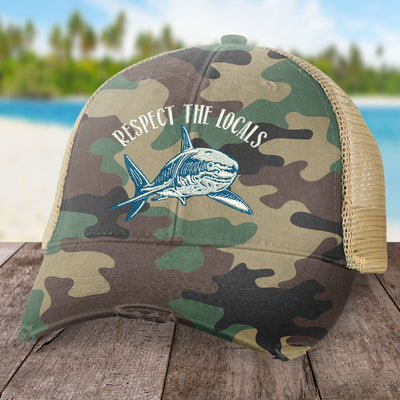 Respect the Locals Shark Hat